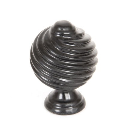 Wardlo meubelknop 30mm smeedijzer zwart