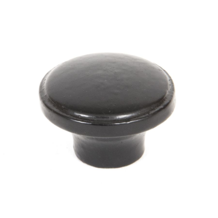 Wardlo meubelknop 32mm smeedijzer zwart