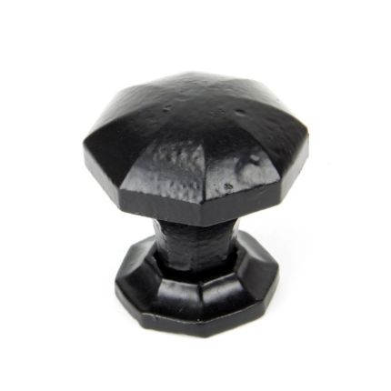 Wardlo meubelknop 32mm smeedijzer zwart