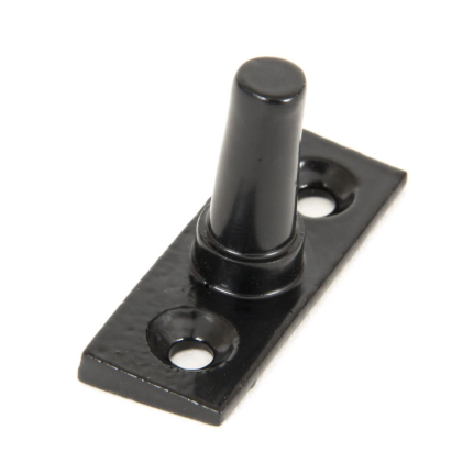 Wardlo raamuitzetter pen 40x15mm voor schuine kozijnen smeedijzer zwart