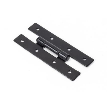 Wardlo scharnierheng 84mm smeedijzer zwart