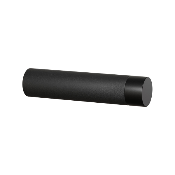 Deurstopper Wand Zwart 85x19mm GPF8735.61