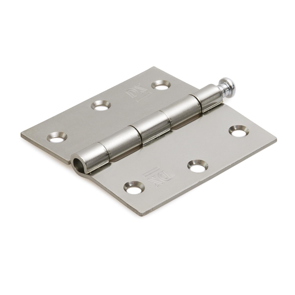 Dulimex Scharnier Rechte Hoeken Verzinkt Losse Pen, 76x76mm