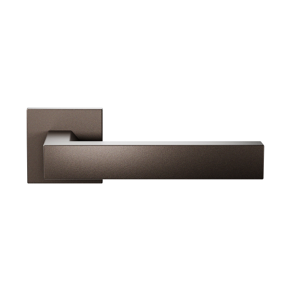 GPF1304.A1.02 Tapu deurkruk op vierkante rozet Dark blend, 50x8mm