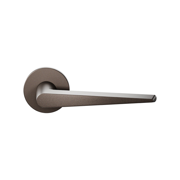 GPF2060.A1.00 Piko deurkruk op ronde rozet Dark blend, 50x8mm
