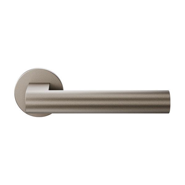 GPF3145.A3-00 Mocca blend deurkruk Umu op ronde rozet