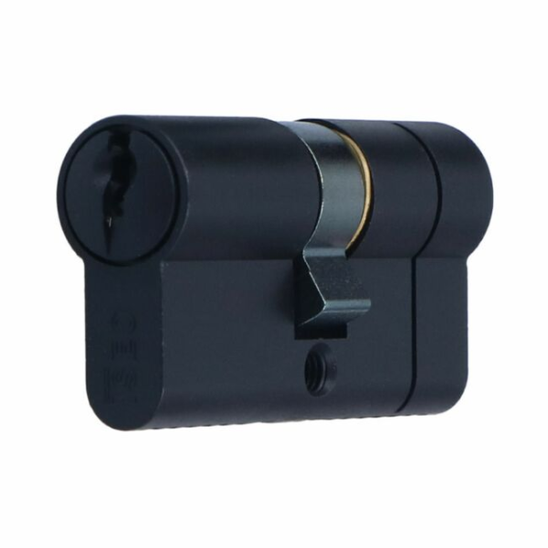 VEILIG dubbele veiligheidsprofielcilinder S7 30/30 zwart gelijksluitend 2 SKG***