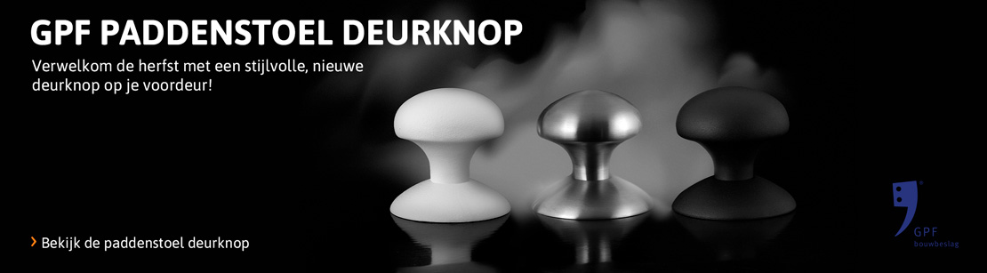 Deurbeslag GPF Paddenstoel