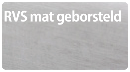 Roestvrij staal mat