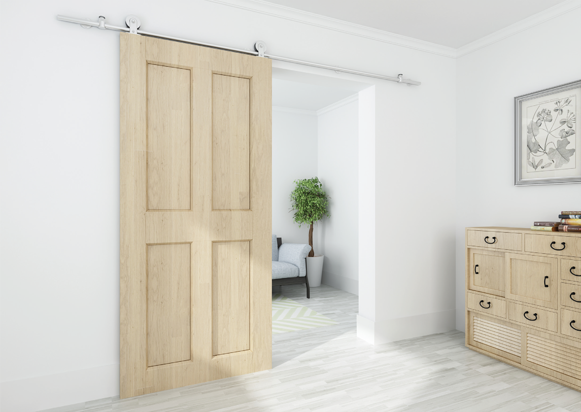 Interieur schuifdeursysteem RVS