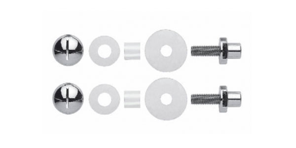 Deurbeslag accessoires chroom