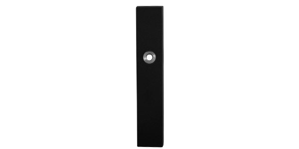 Deurschild zwart