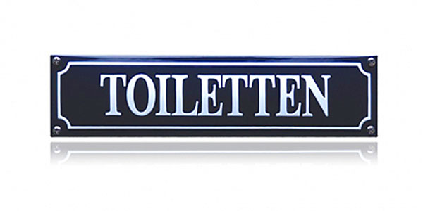 WC bordjes