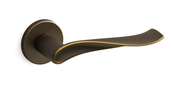 Mandelli1953 deurklinken brons