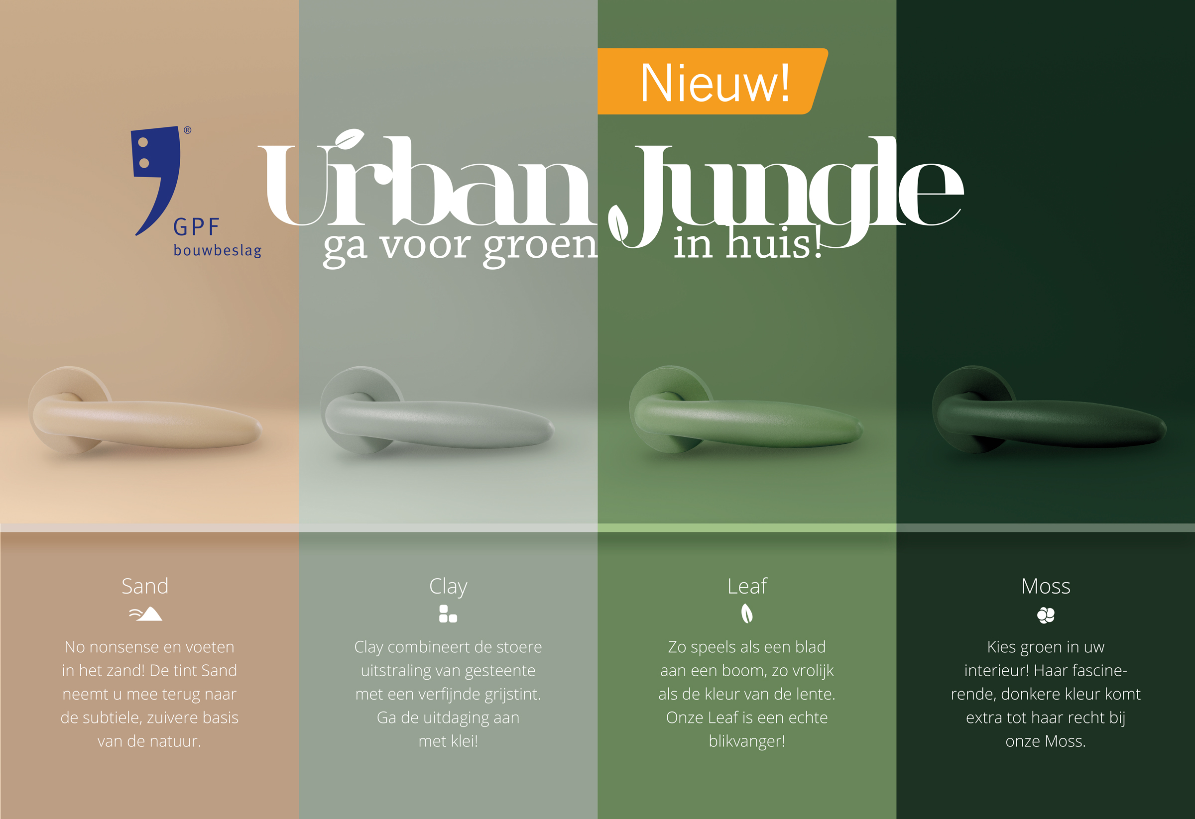 GPF Urban Jungle met finishes