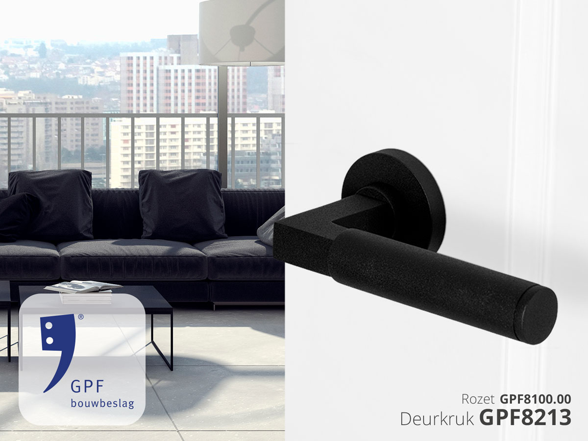 GPF deurkruk Kuri in Bauhaus stijl